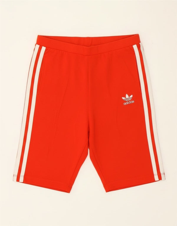 Pantaloncini sportivi Adidas da donna UK 6 XS rosso cotone