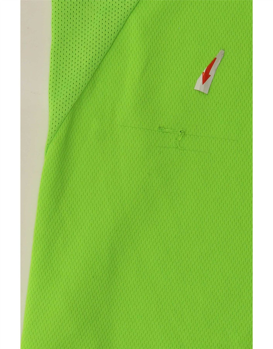 T-shirt Nike Dri Fit da uomo, top in poliestere color block verde medio