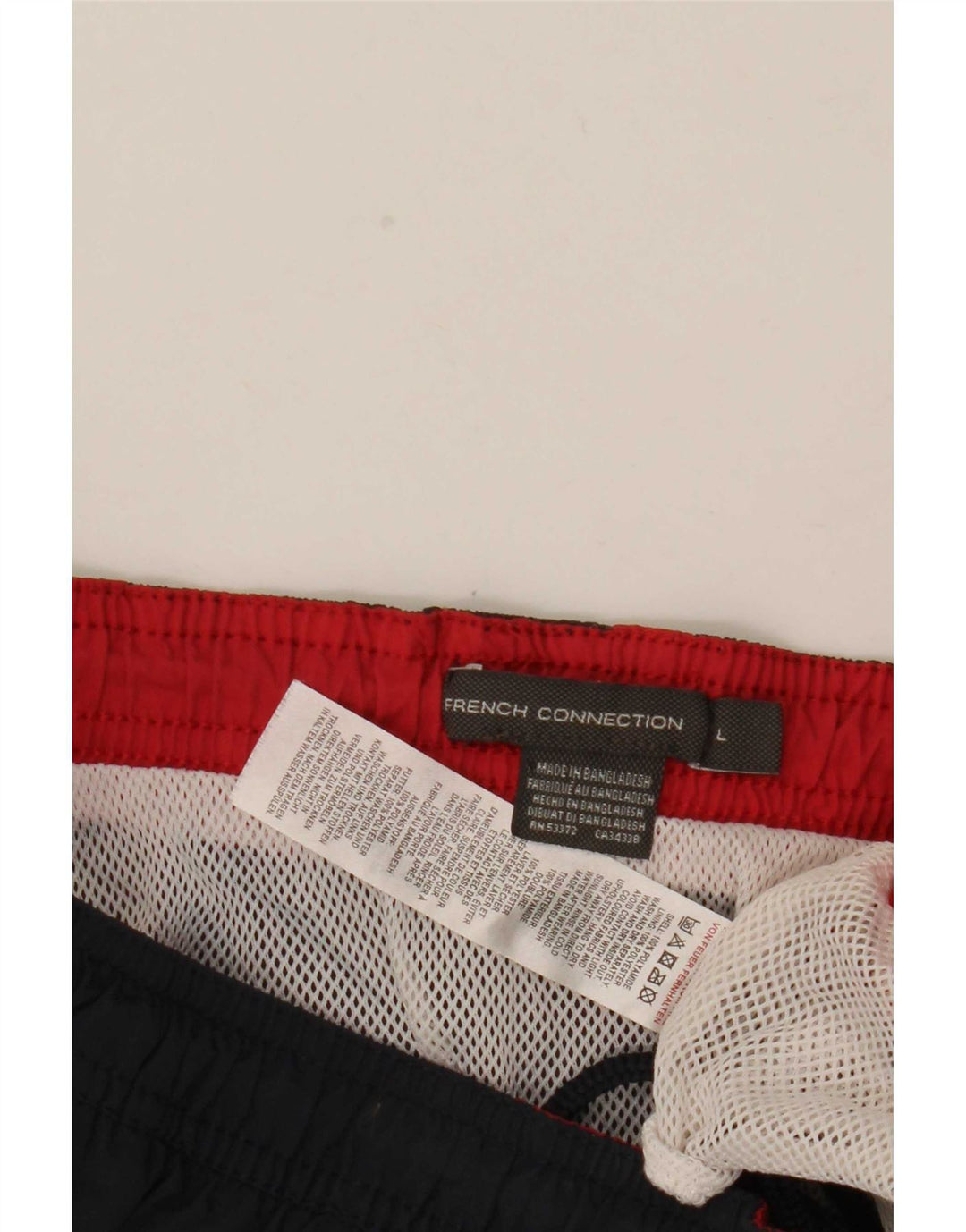 Pantaloncini da bagno da uomo French Connection grandi blu navy in poliammide