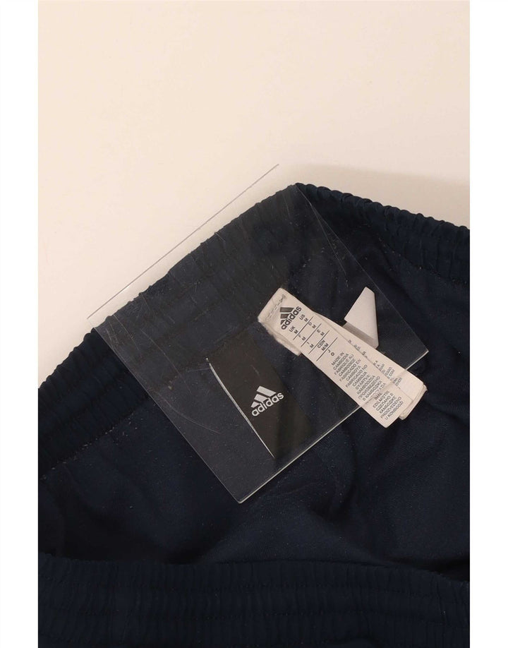 Pantaloni da tuta da uomo Adidas Joggers medi in poliestere blu navy