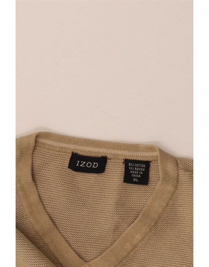 Canotta da uomo Izod XL in cotone beige