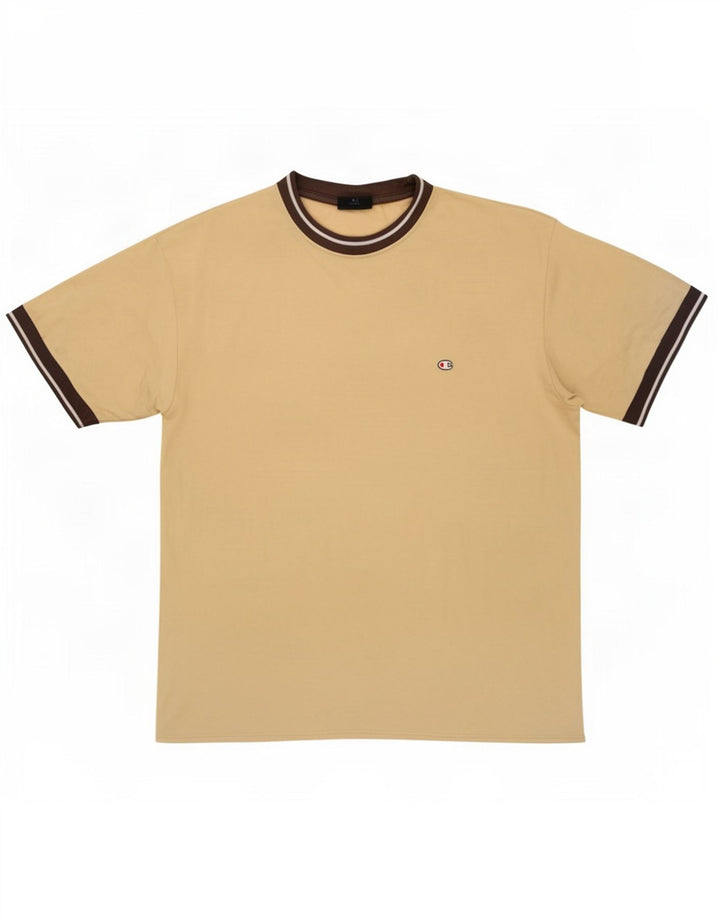T-shirt da uomo Champion Top grande beige