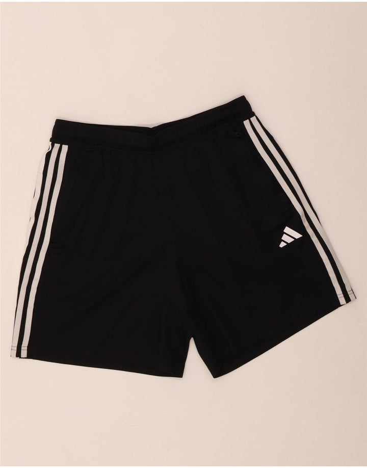 Pantaloncini sportivi Adidas Aeroready Regular Fit da uomo in poliestere nero medio