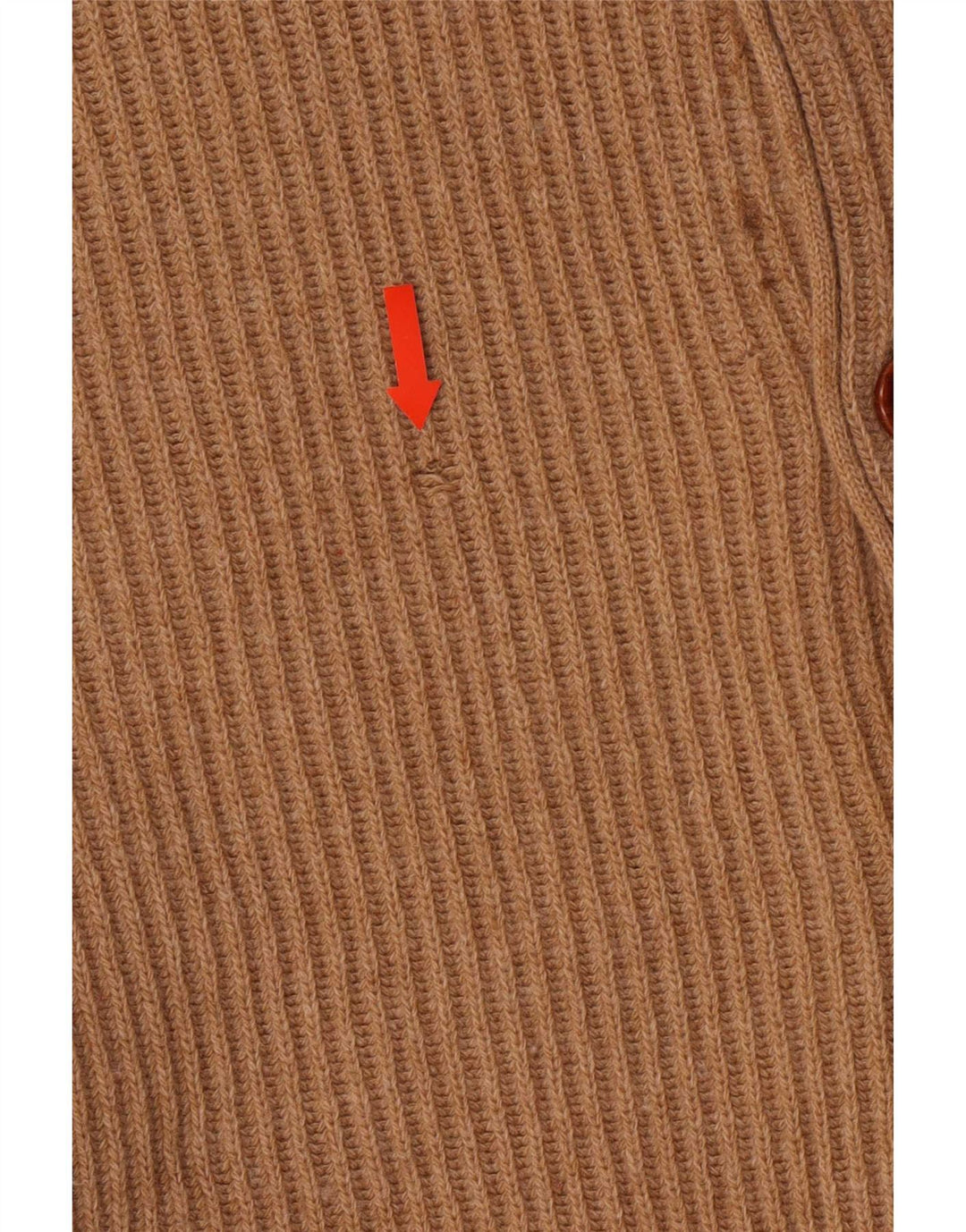 Maglione cardigan da uomo Navigare Large Beige Lambswool