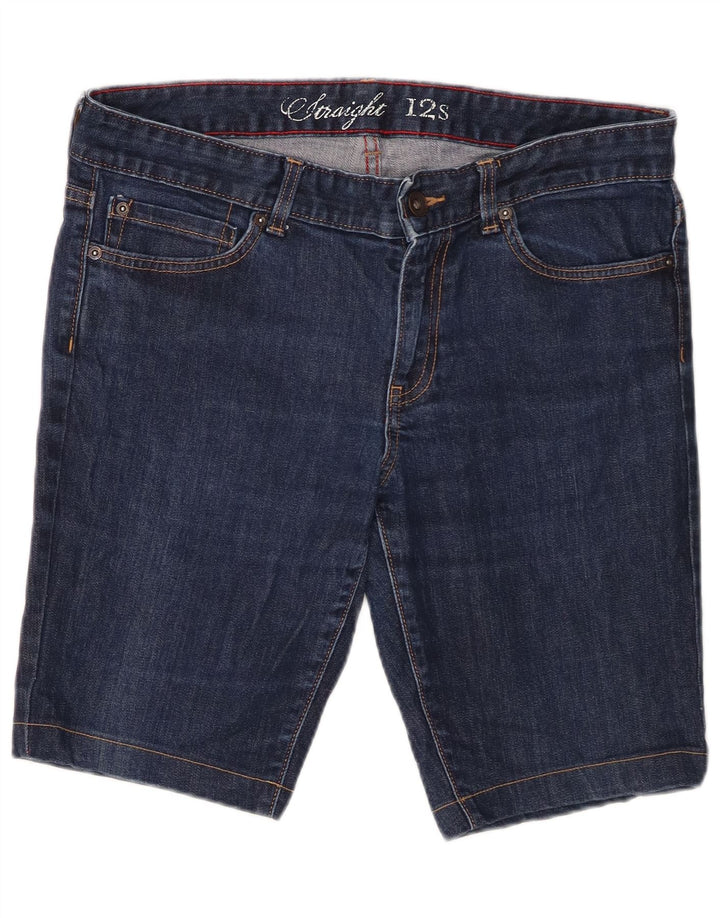 Pantaloncini di jeans da donna Tommy Hilfiger US 12 Large W34 Blu Navy
