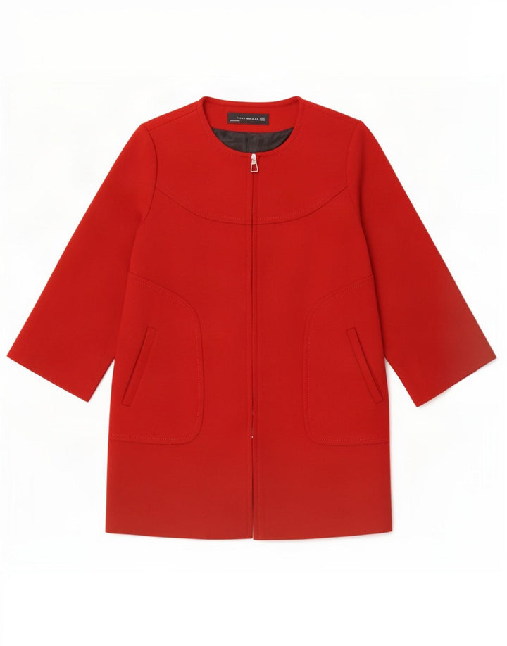 Soprabito Zara da donna UK 10 piccolo rosso