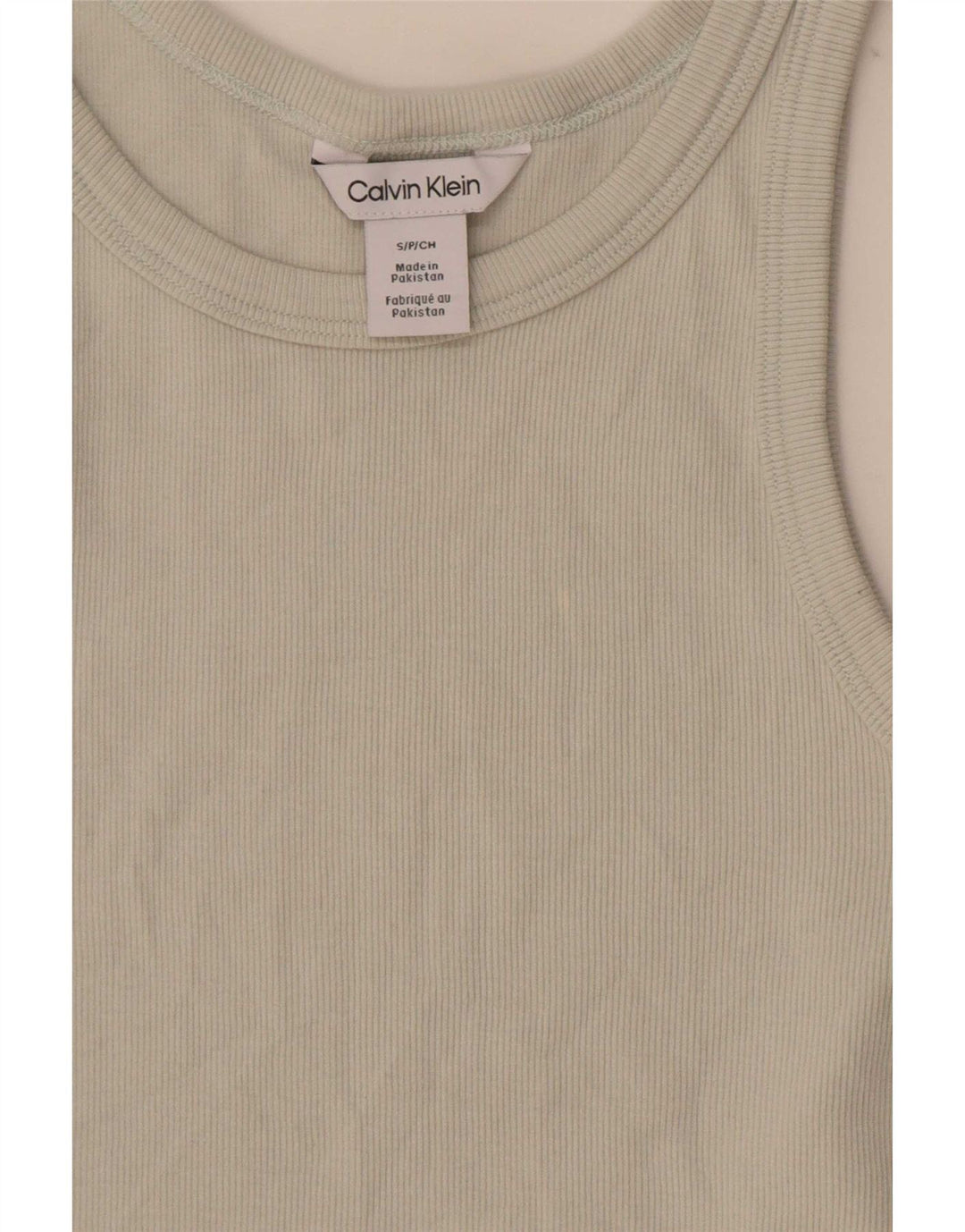 Canotta da donna Calvin Klein UK 8 piccola verde
