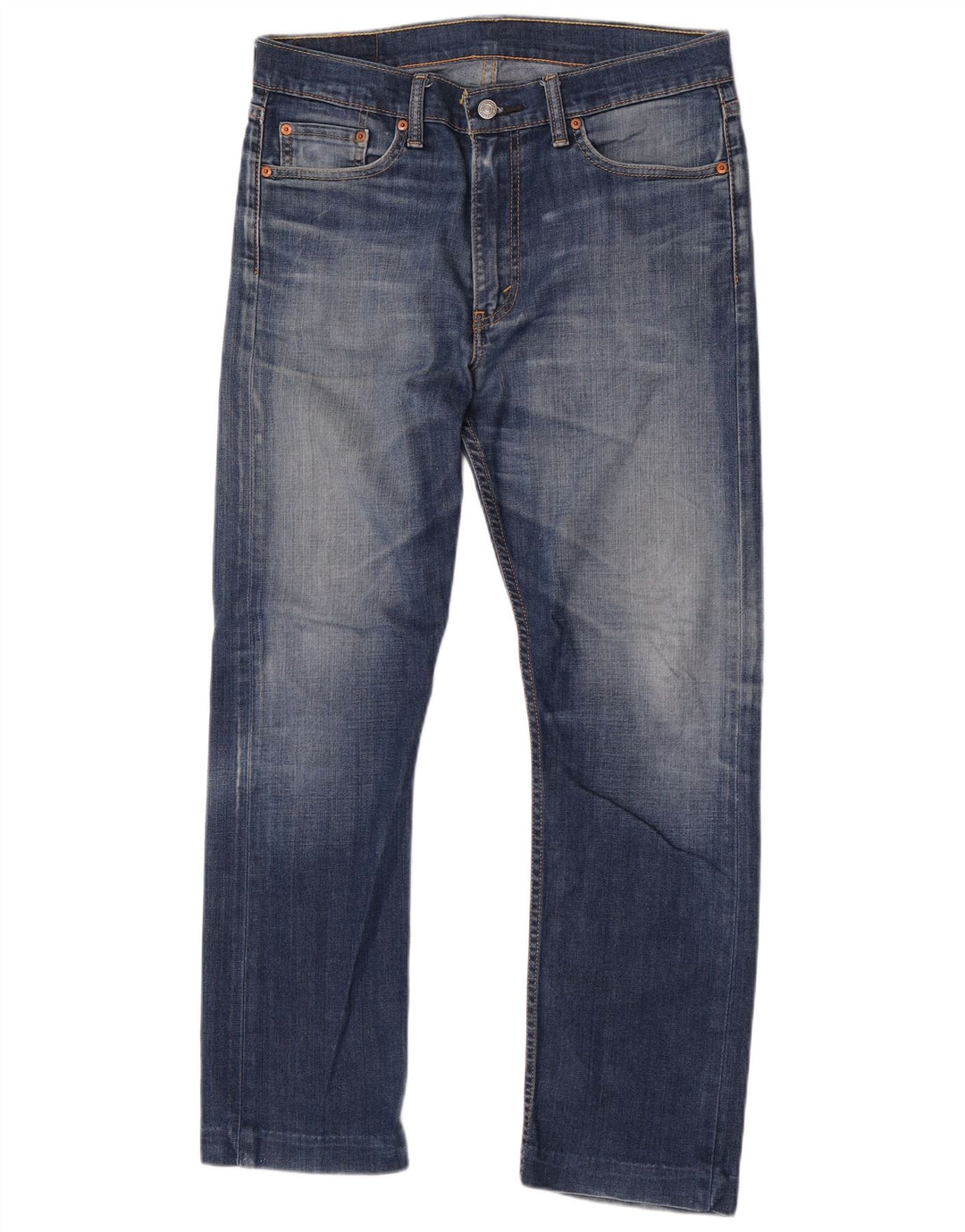 Levi's Uomo 513 Jeans dritti slim W33 L29 Blu