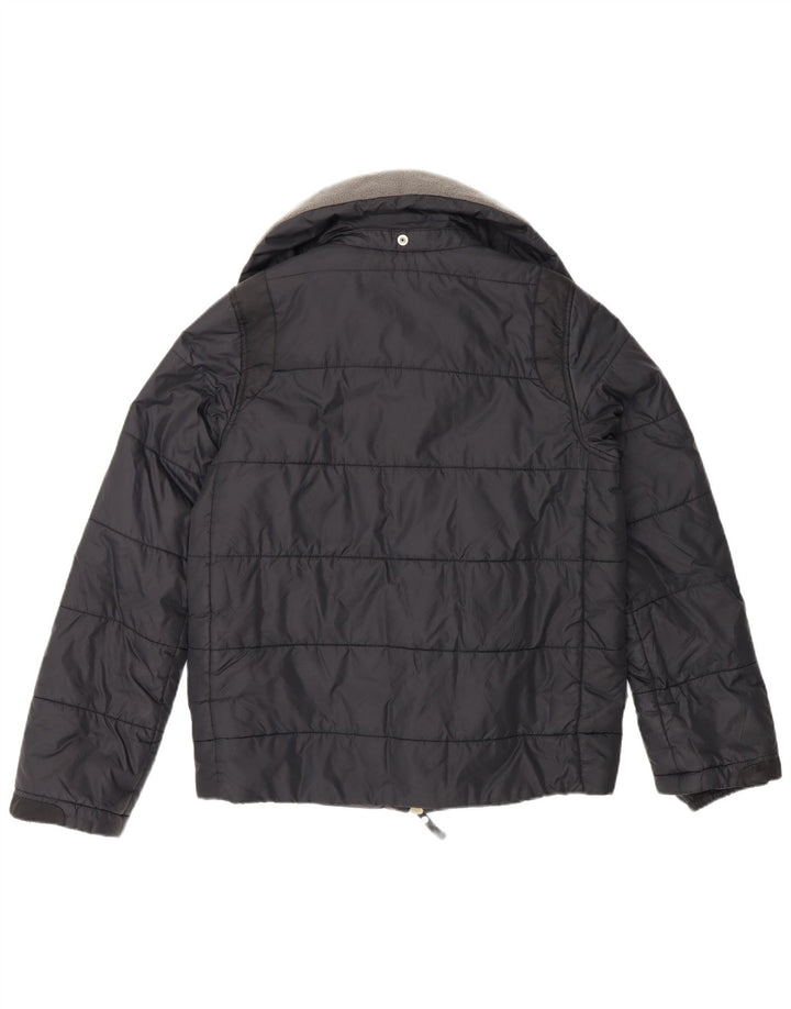 Giacca imbottita da uomo Diesel UK 36 piccola in nylon nero