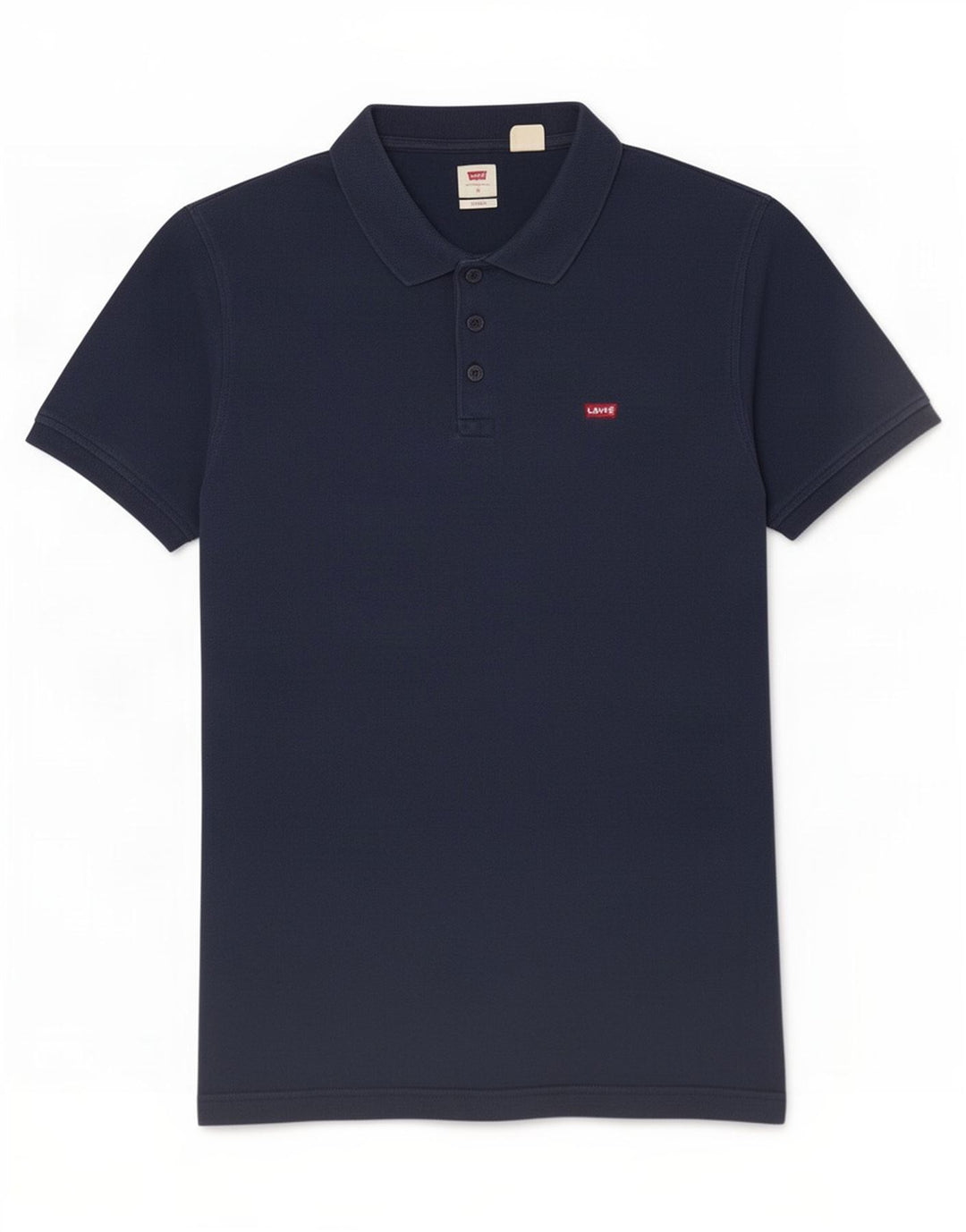 Polo standard da uomo Levi's in cotone blu navy medio