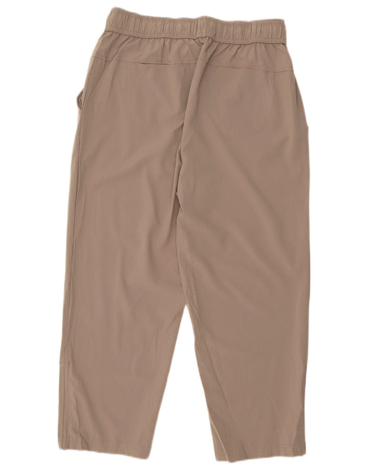 Pantaloni corti affusolati da donna Eddie Bauer medi W30 L24 poliestere grigio
