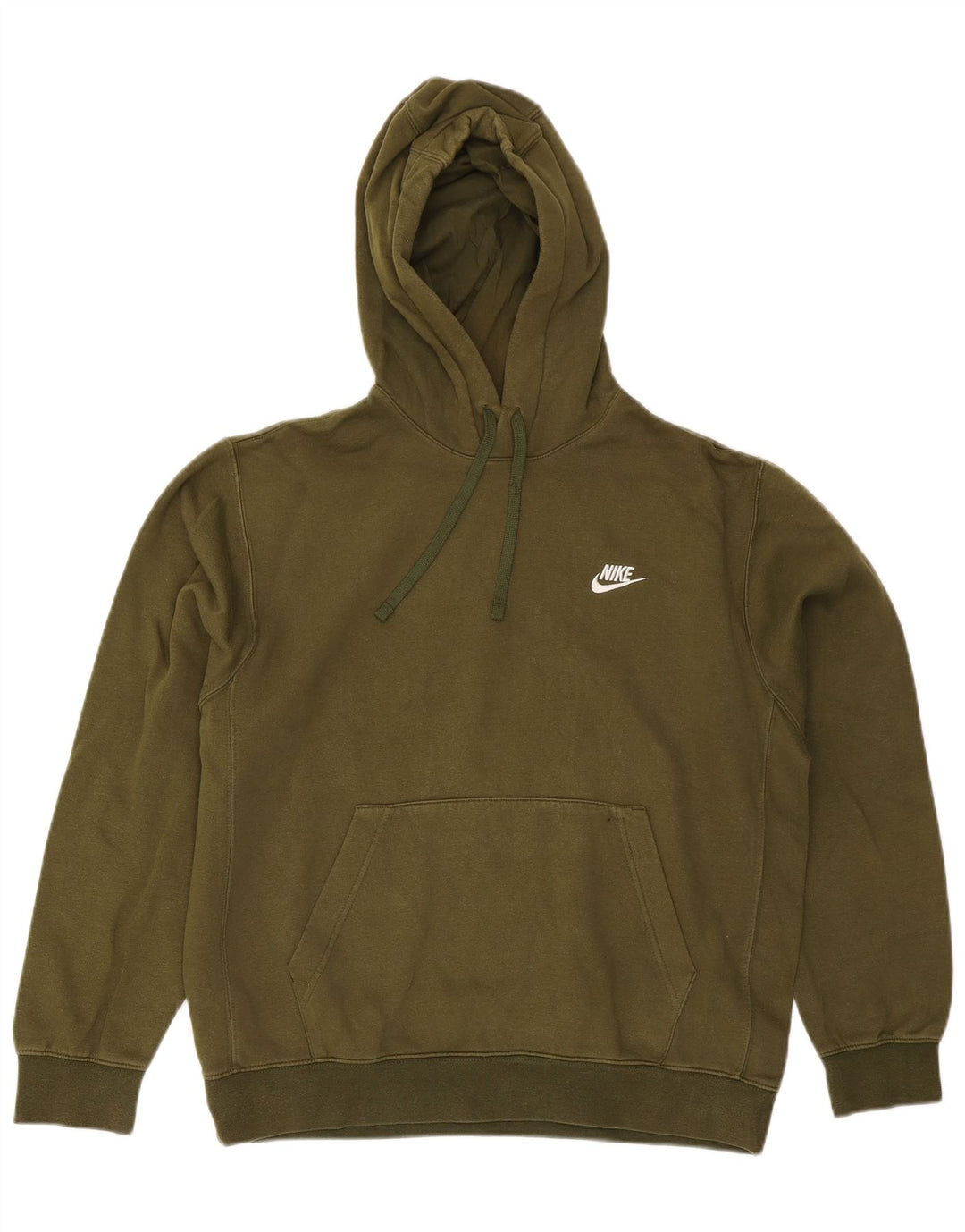 Maglia con cappuccio Nike da uomo media kaki
