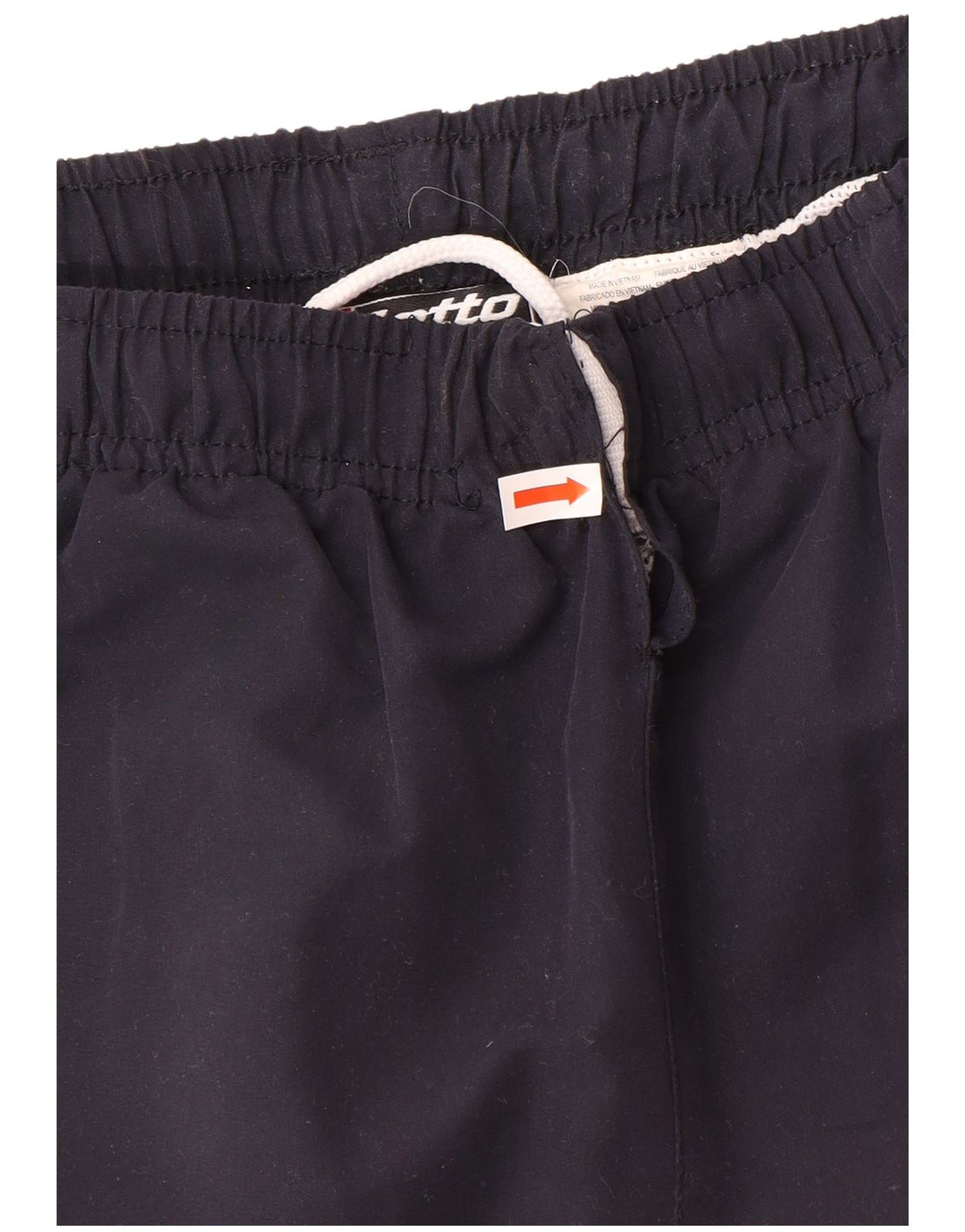 Pantaloni da tuta da uomo Lotto Poliestere color block medio blu navy
