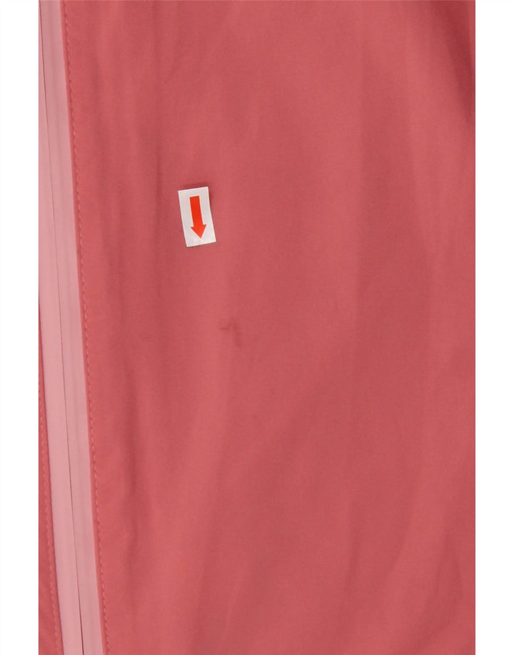JACK WOLFSKIN Womens Hooded Rain Jacket UK 18 XL Pink