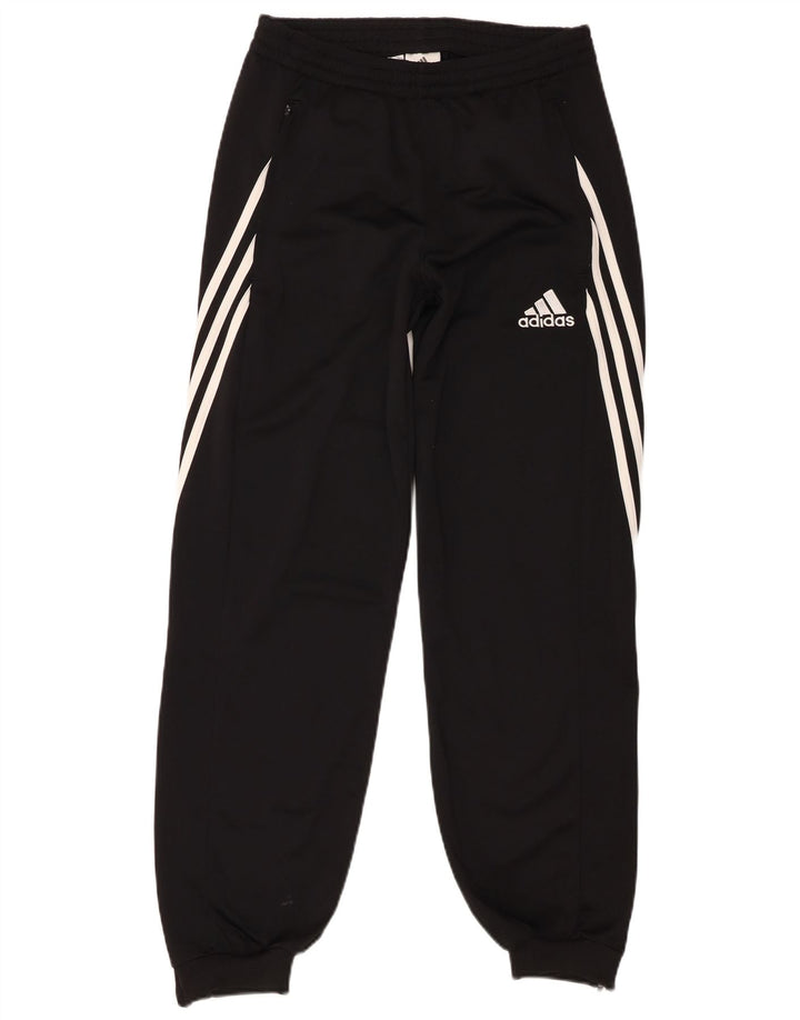 Pantaloni da tuta da uomo Adidas Joggers piccoli in poliestere nero