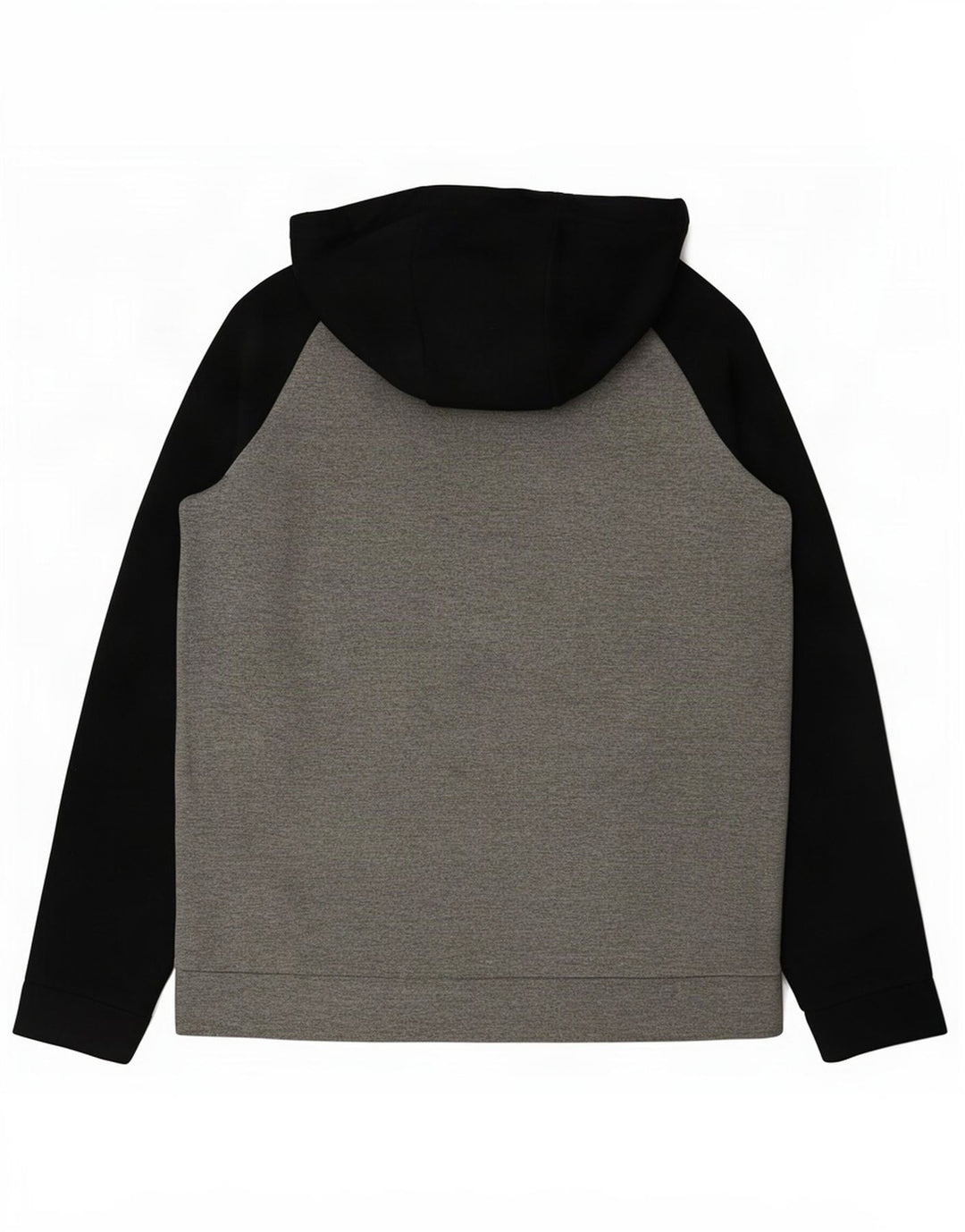 Felpa con cappuccio grafica Nike Dri Fit da uomo, piccola, in poliestere color block grigio