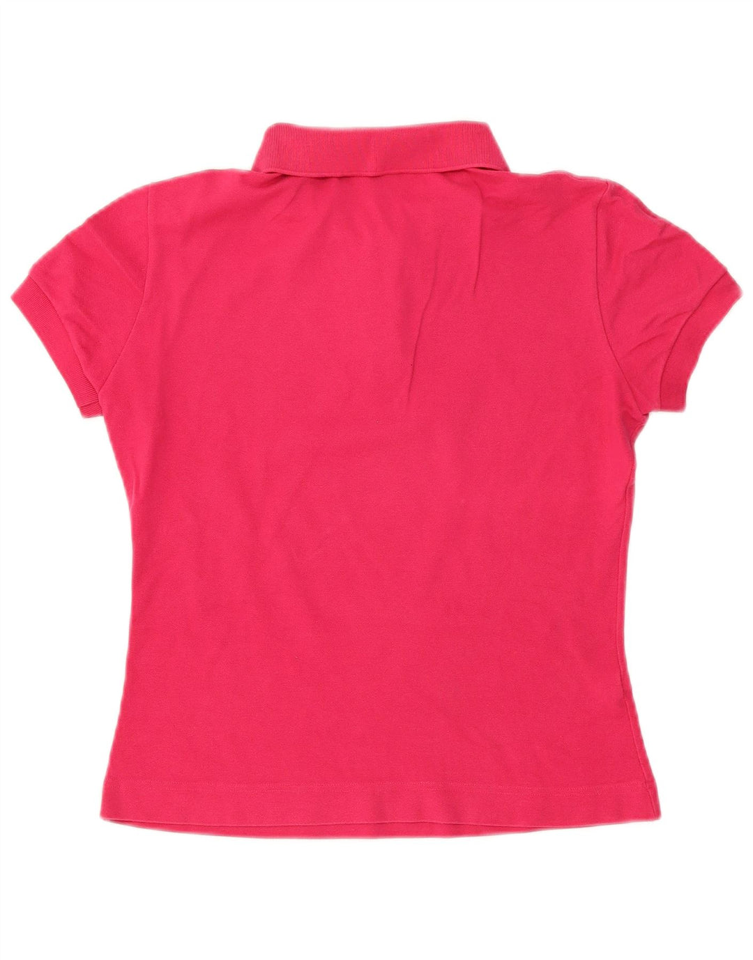 Polo da donna Lacoste taglia 42 grande in cotone rosa