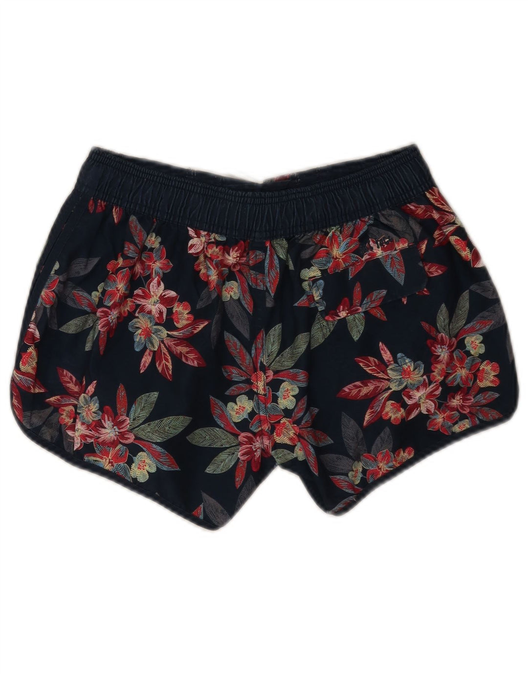 Pantaloncini da bagno da donna Fat Face UK 8 Small Poliestere floreale blu navy