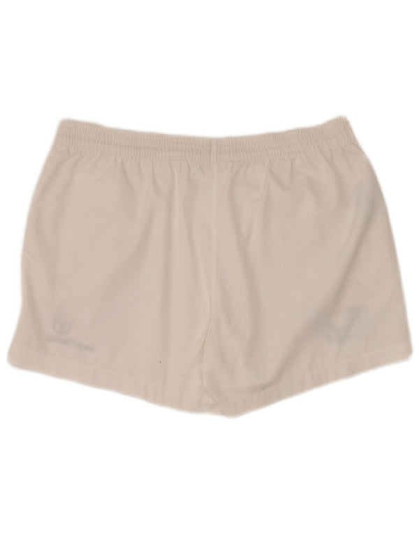 Pantaloncini sportivi grafici da uomo Sergio Tacchini IT 52 Large Poliestere bianco