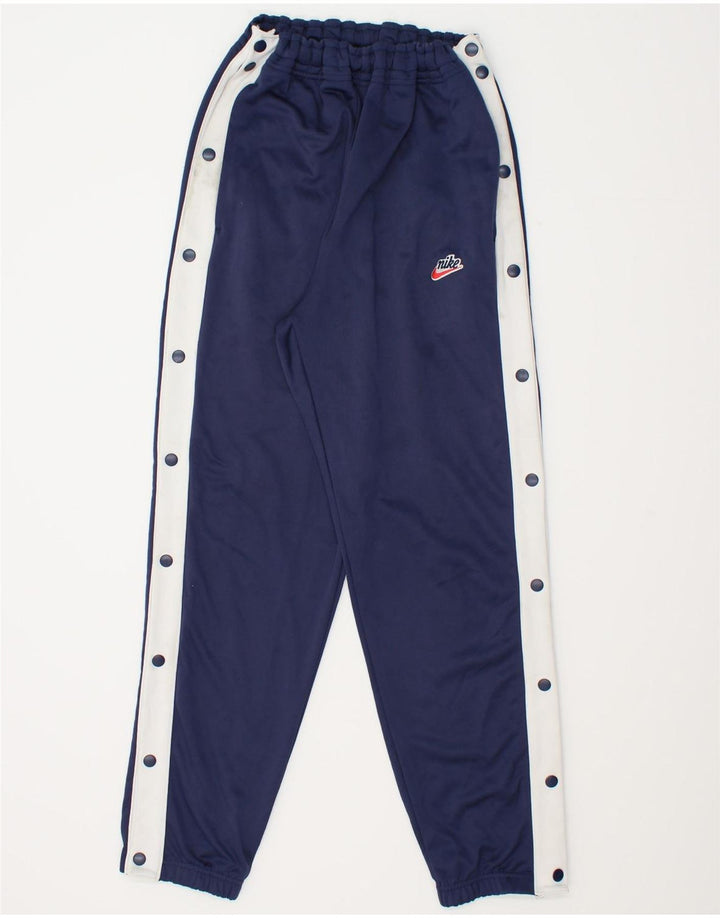 NIKE Pantaloni da tuta da uomo Joggers Large Blu navy Colourblock Poliestere