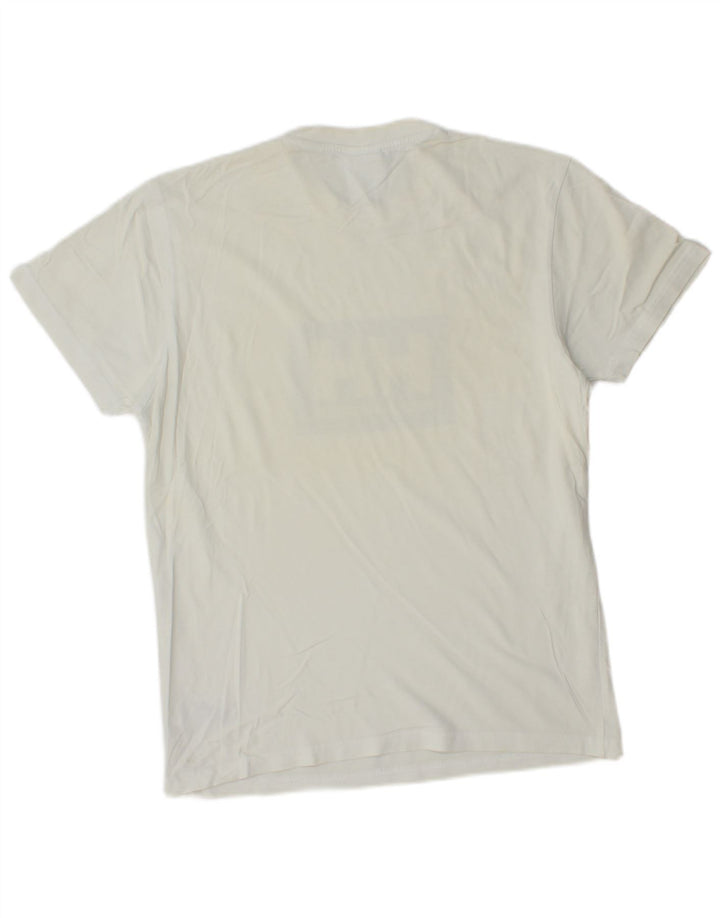 T-shirt grafica da uomo Helly Hansen Top piccola in cotone bianco