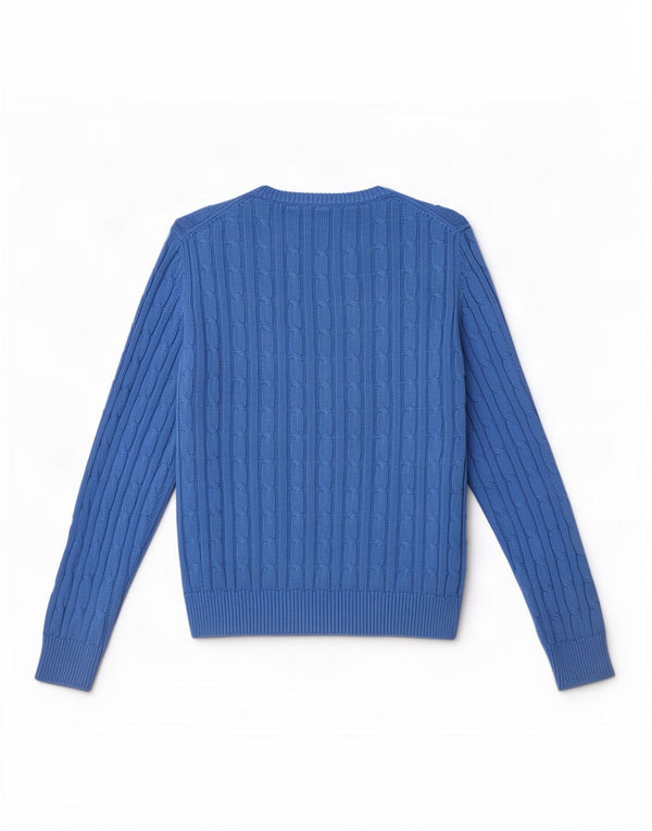 Maglione maglione girocollo da donna Jack Wills UK 8 piccolo cotone blu