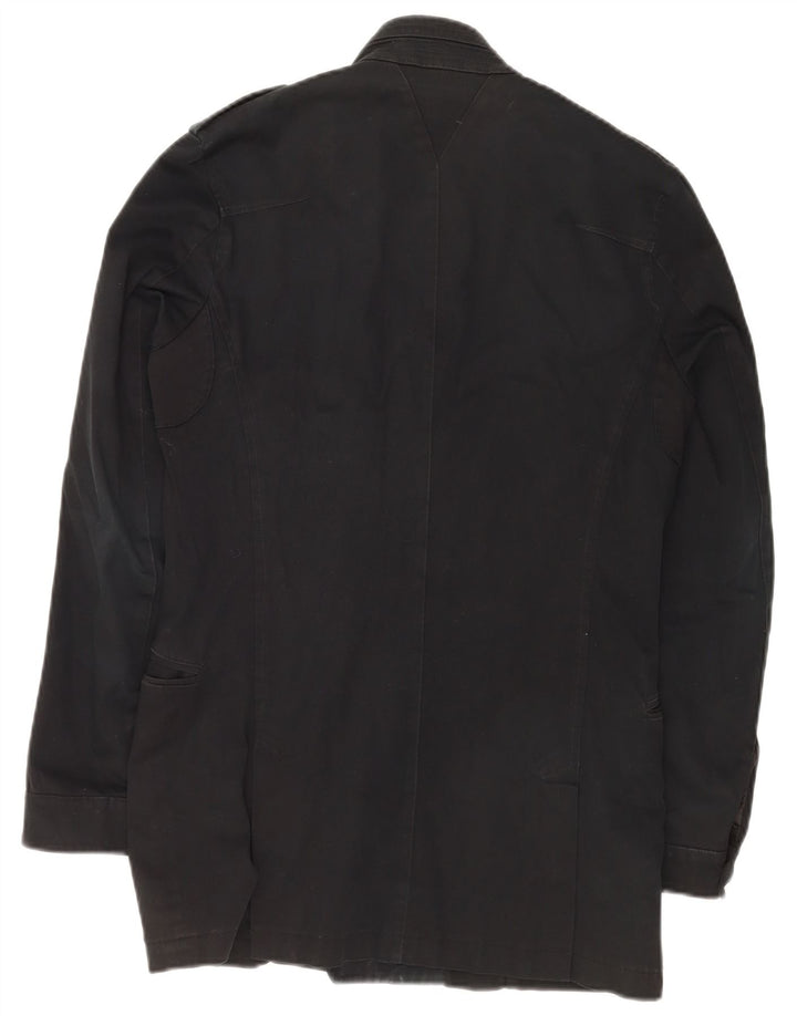 Giacca militare da uomo Reiss UK 36 piccola in cotone nero