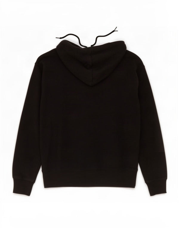 Maglione con cappuccio da donna Marks & Spencer UK 14 cotone nero medio