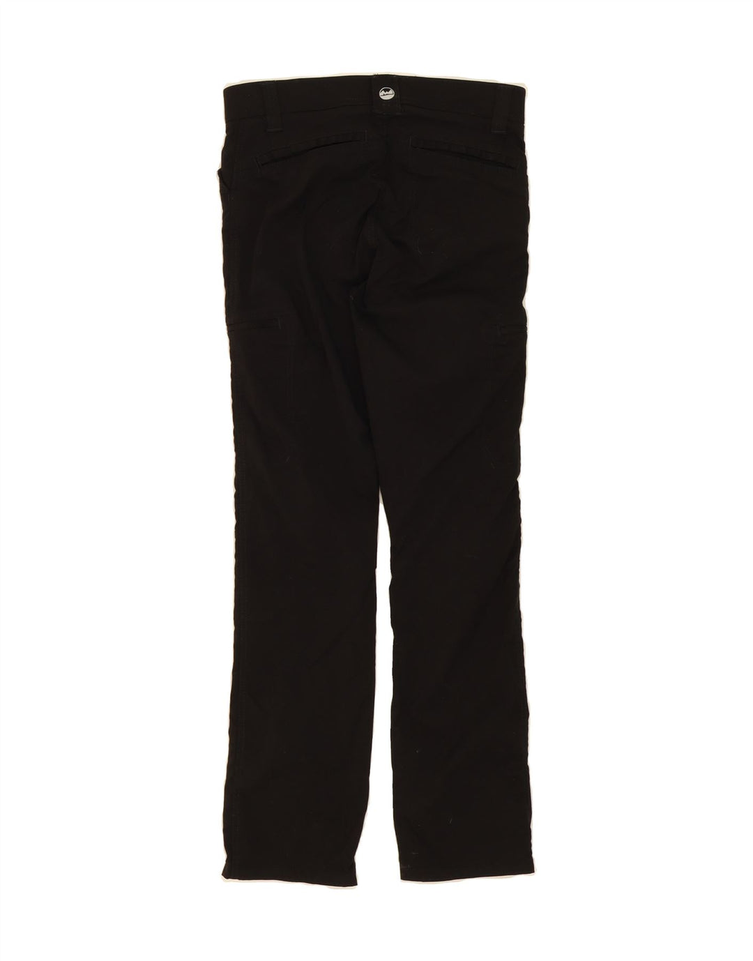 WRANGLER Womens Straight Cargo Trousers W30 L30 Black Nylon Vintage Wrangler and Second-Hand Wrangler from Messina Hembry 