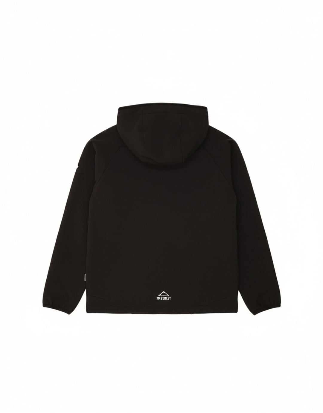 MC KINLEY Girls Hooded Tracksuit Top Jacket 13-14 Years Black Polyester