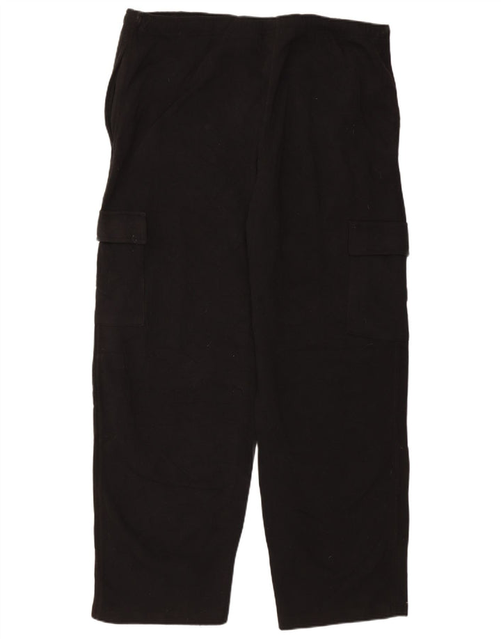 Pantaloni da tuta cargo da uomo RUSSELL ATHLETIC 2XL poliestere nero