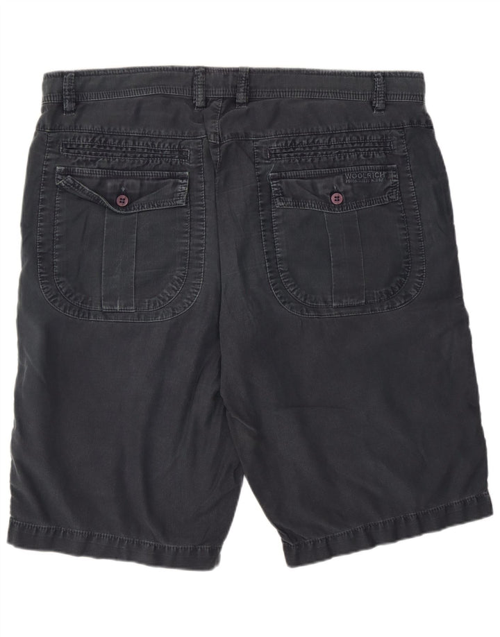 Pantaloncini chino da uomo Woolrich W38 XL in cotone grigio