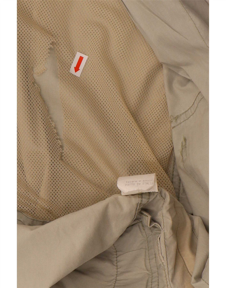 Giacca militare vintage da uomo UK 38 Cotone beige medio