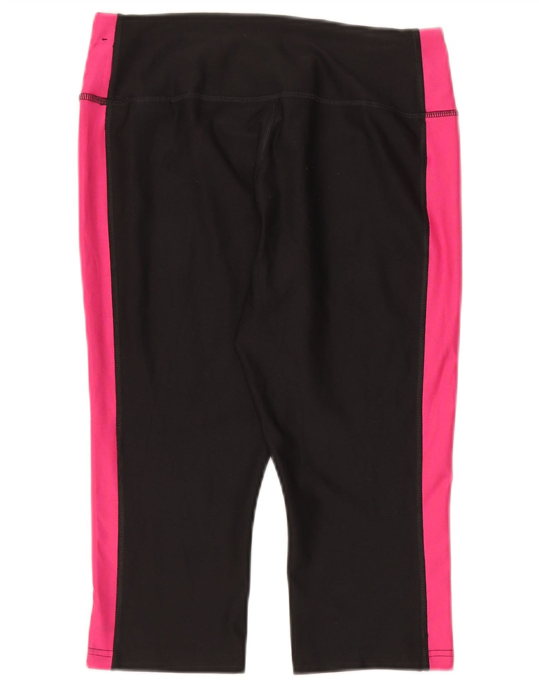 Leggings Nike Dri Fit Capri da donna UK 14 poliestere color block medio nero