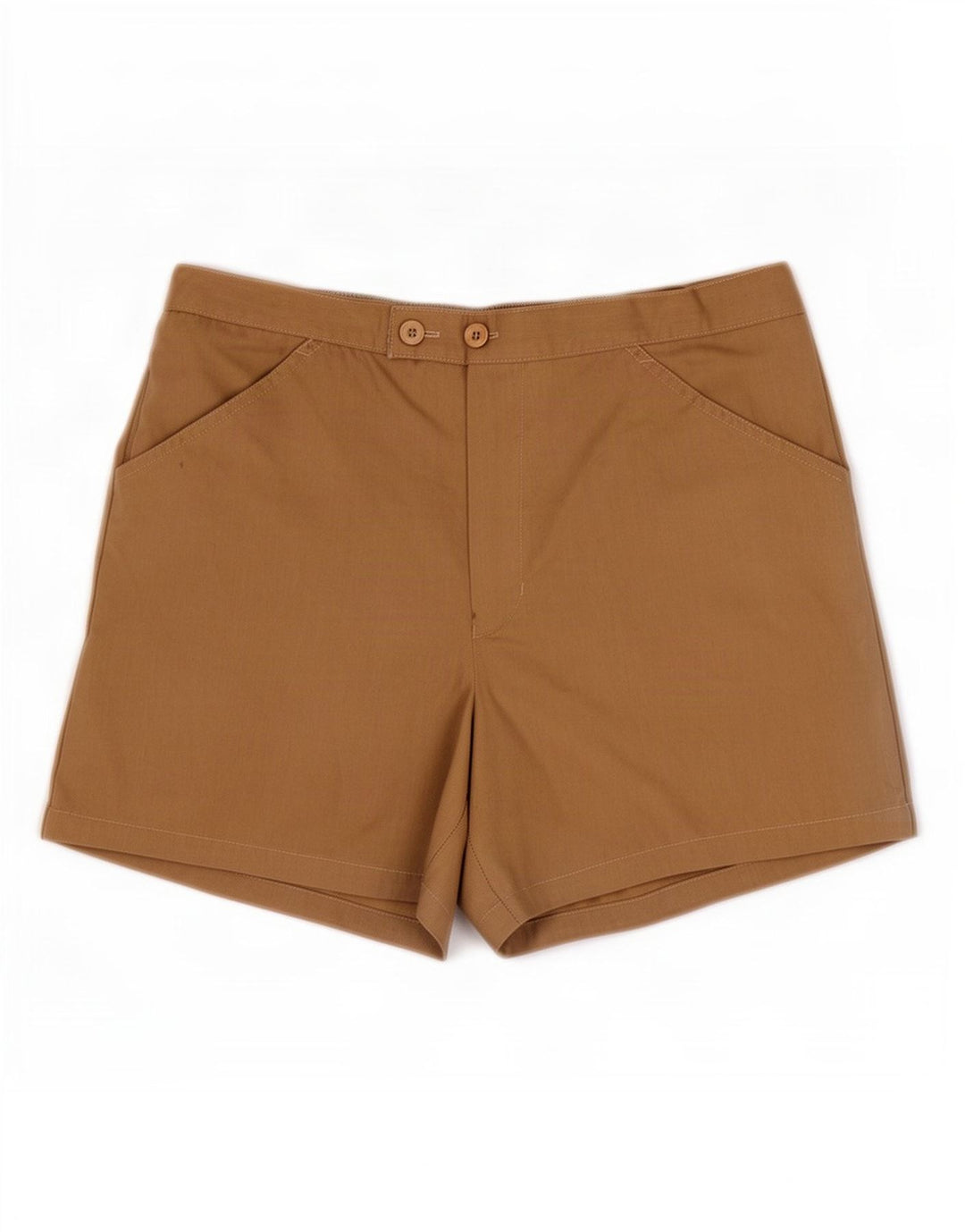 Pantaloncini casual da uomo Leader W32 Poliestere beige medio
