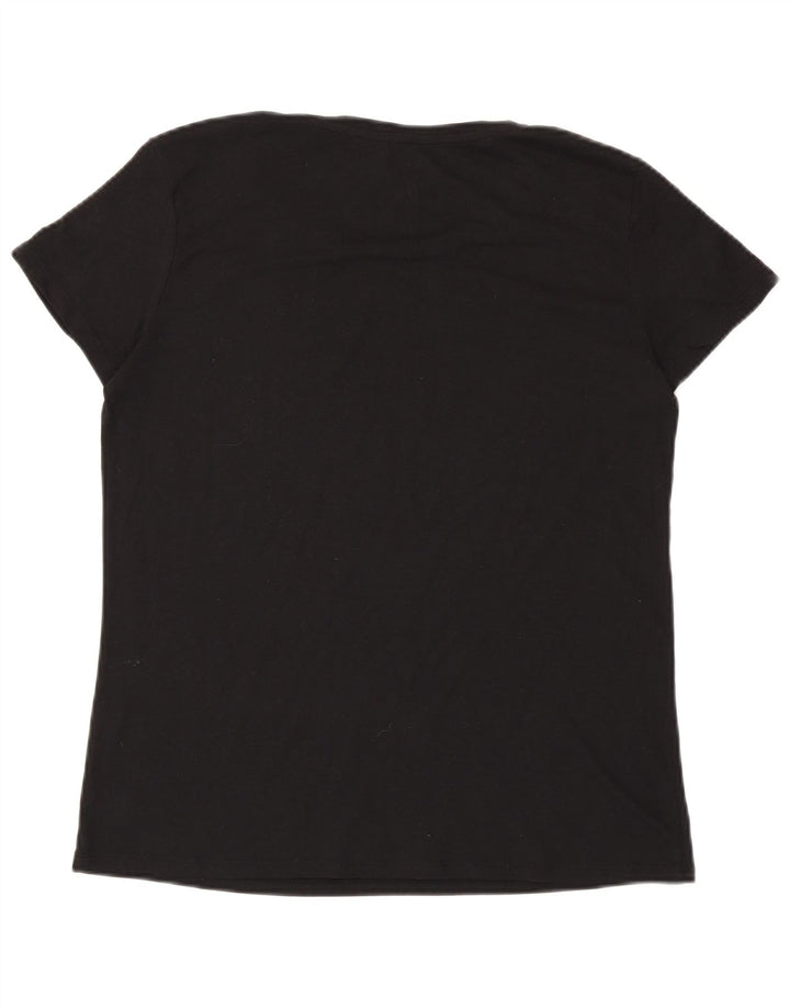 T-shirt da donna LOTTO Top UK 16 grande nera
