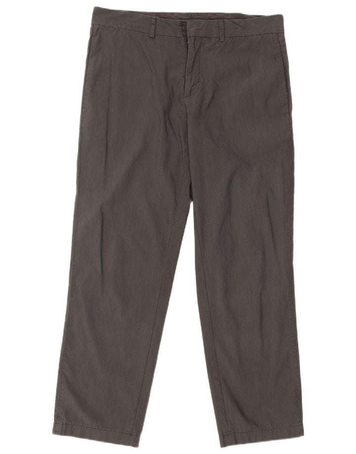 CALVIN KLEIN Pantaloni chino slim da uomo W32 L28 Grigi