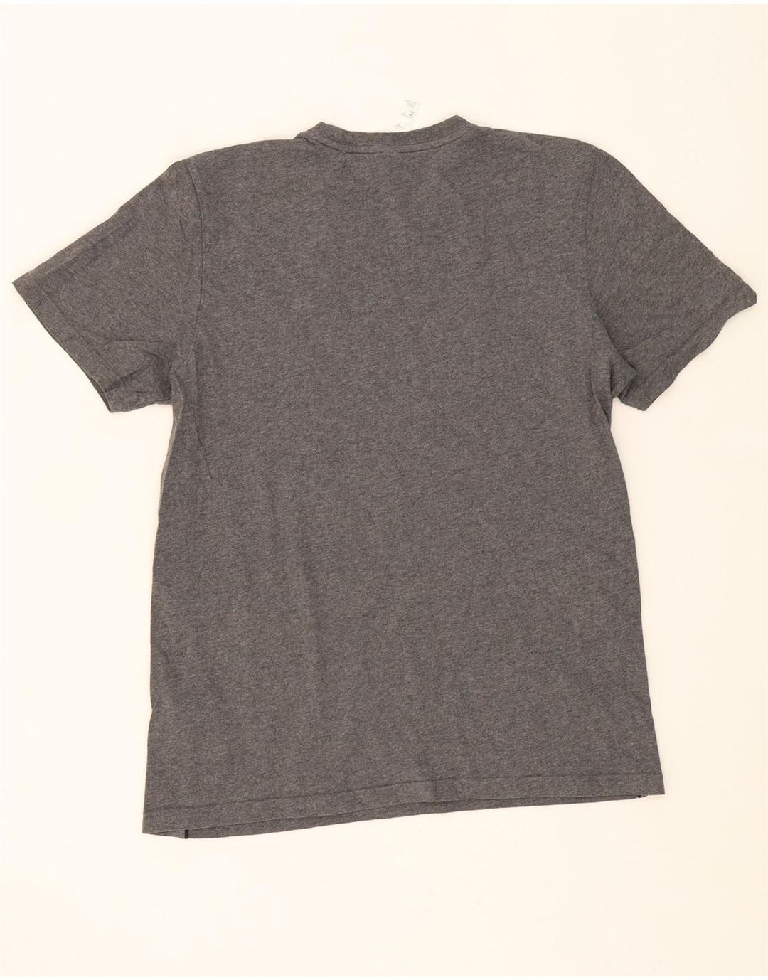 ADIDAS Mens T-Shirt Top Medium Grey Cotton Sports Vintage Adidas and Second-Hand Adidas from Messina Hembry 