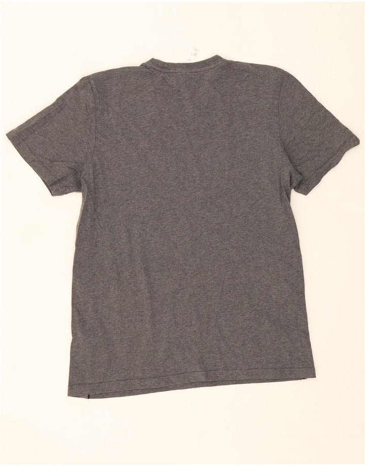 ADIDAS Mens T-Shirt Top Medium Grey Cotton Sports Vintage Adidas and Second-Hand Adidas from Messina Hembry 