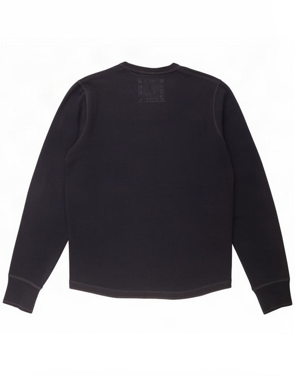 Abercrombie & Fitch Felpa Muscle da uomo 2XL Cotone blu navy