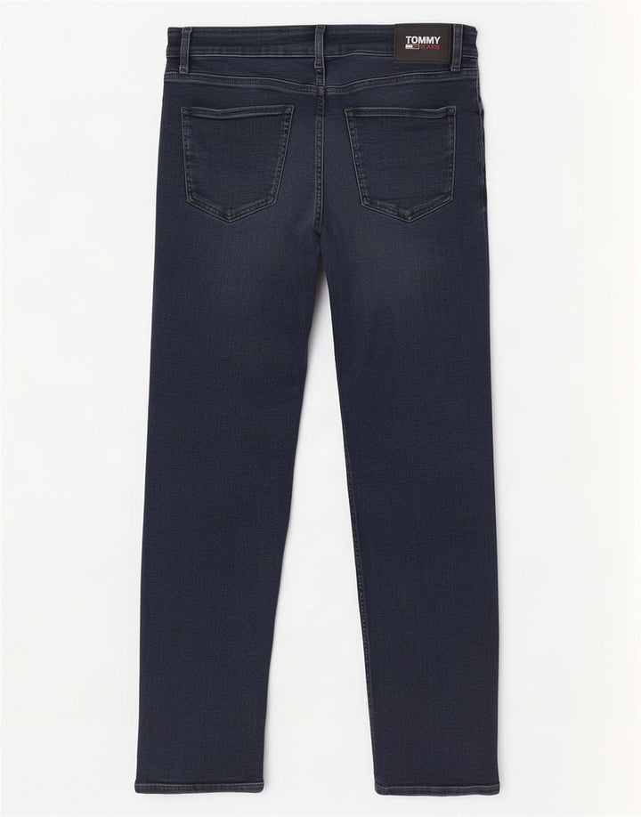 Jeans slim da uomo Tommy Hilfiger W34 L32 Blu navy