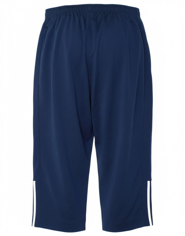 Pantaloni da tuta da uomo Adidas UK 46/48 XL Poliestere blu navy