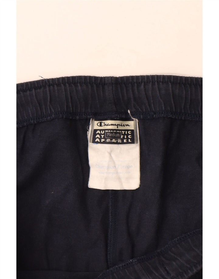 Pantaloni da tuta da uomo CHAMPION cotone medio blu navy