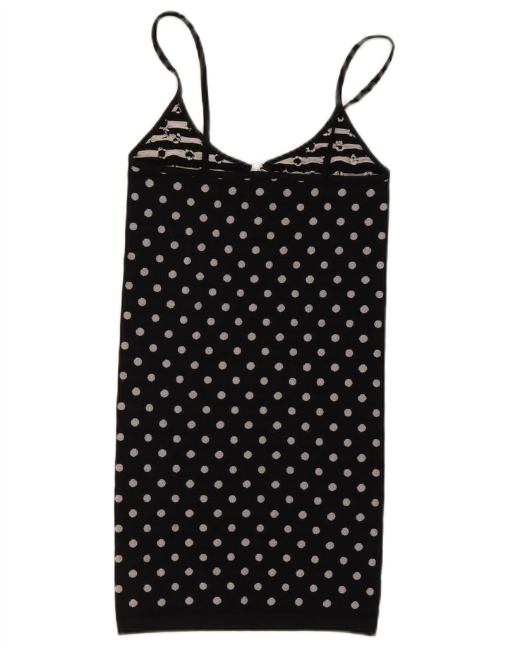 Canotta da donna Zara UK 12 media a pois neri
