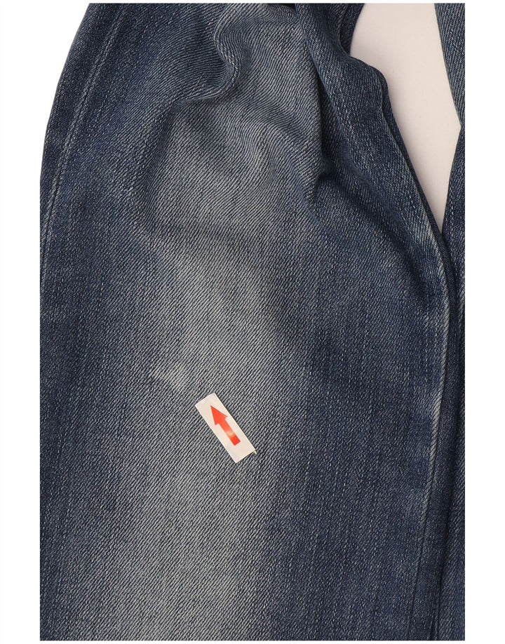 Jeans cropped skinny da donna Diesel W30 L27 cotone blu