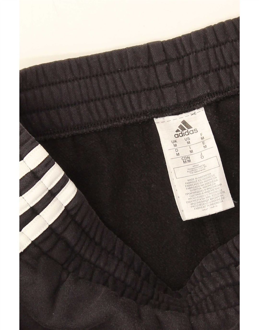 Pantaloni da tuta da uomo Adidas Joggers medio cotone nero