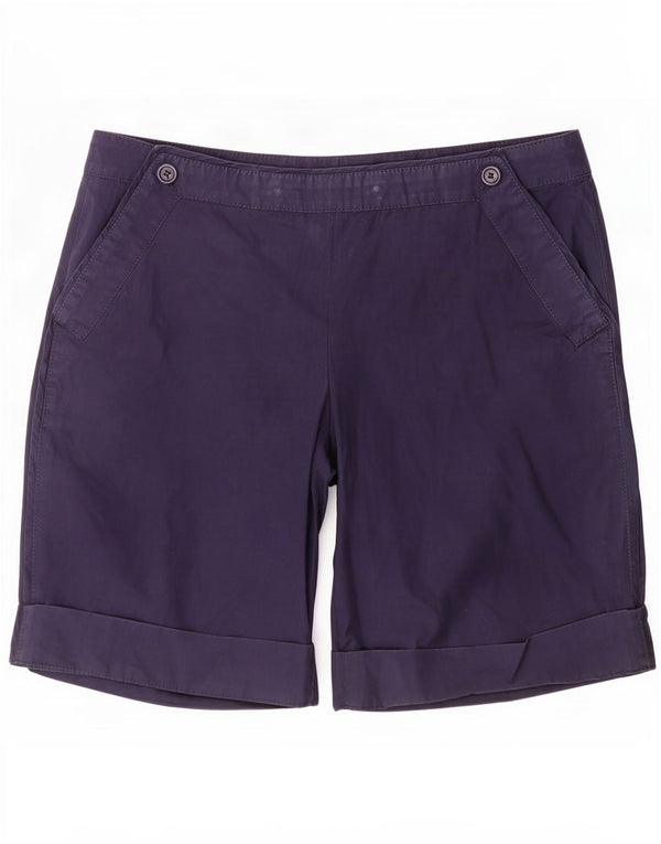 Pantaloncini chino da donna Hugo Boss grandi W32 blu navy
