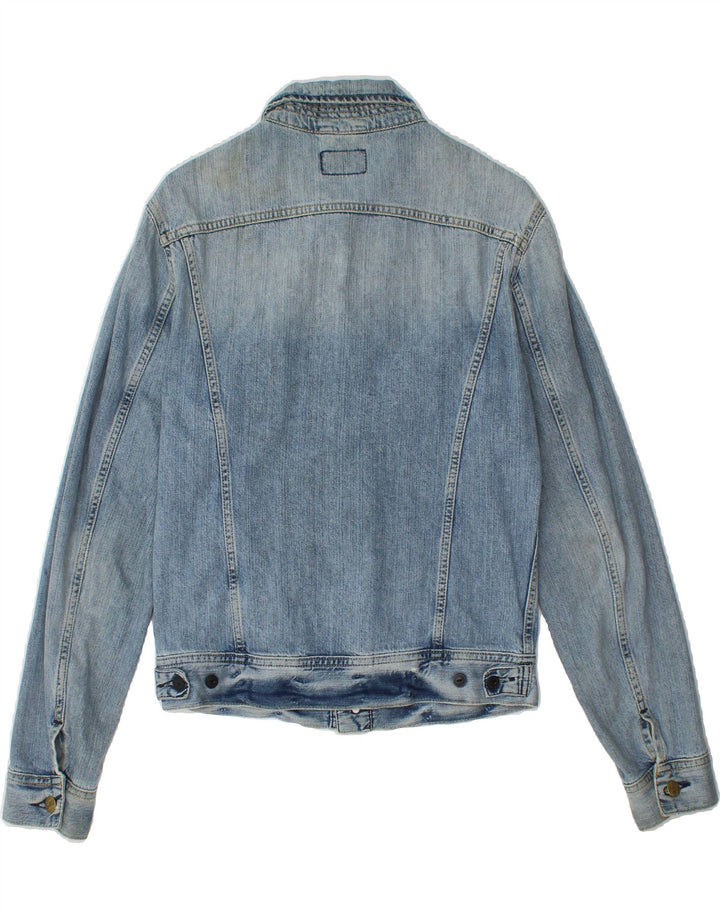 LEE Womens Denim Jacket UK 12 Medium Blue Cotton Vintage Lee and Second-Hand Lee from Messina Hembry 