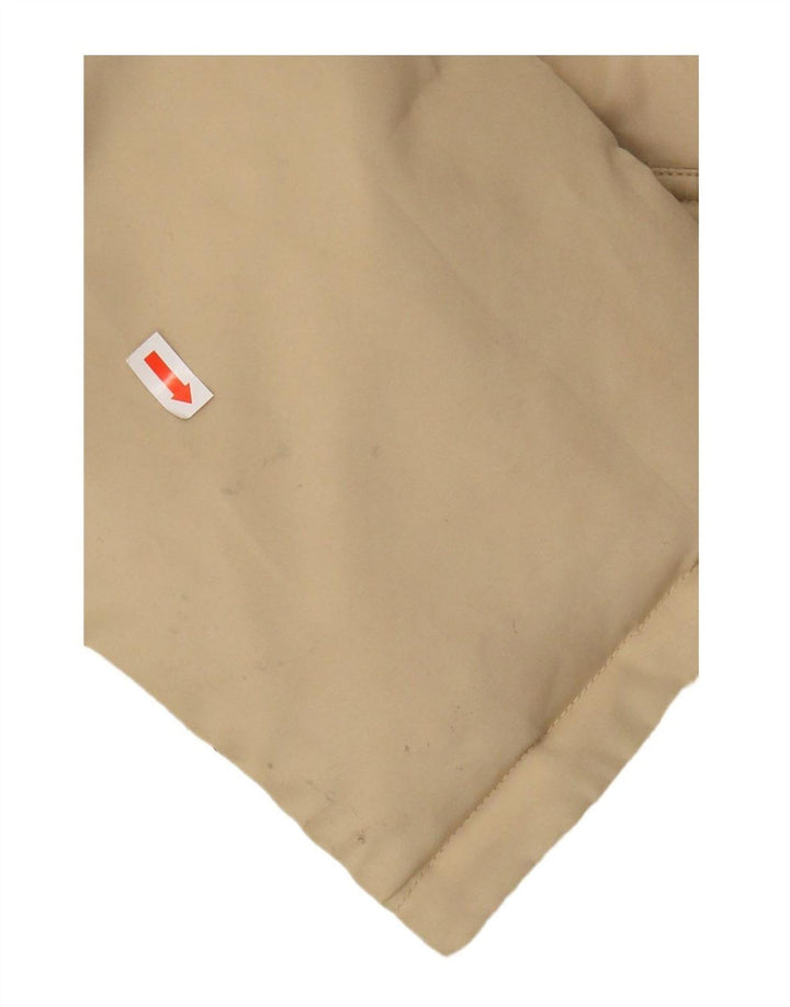 PICKWICK Mens Graphic Padded Coat UK 42 XL Beige Polyester