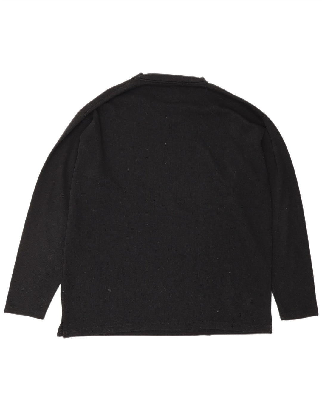 Top Essential da uomo a maniche lunghe grande nero in poliestere